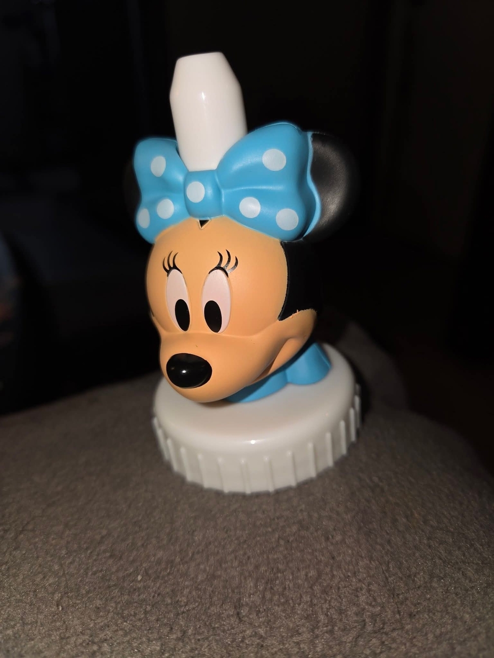 Children's Blue Minnie-Inspired Bath Pump Topper
